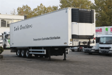 Carrier Transicold félpótkocsi hűtőberendezés